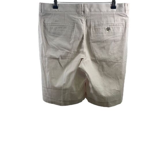 H&M NWT Pink Striped Bermuda Shorts Size 33 R - Picture 2 of 9